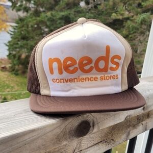 Vintage 'Needs Convenience' Trucker Mesh Back Hat